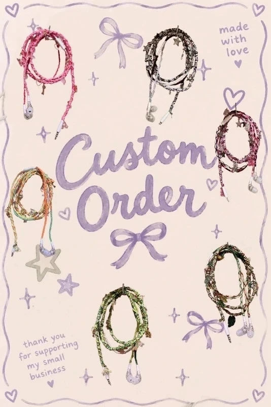 Custom Order • Wired Earphones